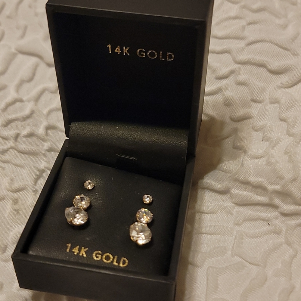 14k gold earrings
